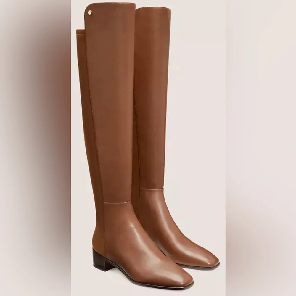 Stuart Weitzman City Block Square Toe Over the Knee Boot. BNIB. - Picture 5 of 10